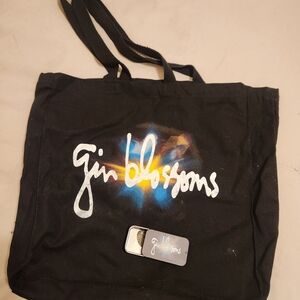 Gin Blossoms Black Tote Bag